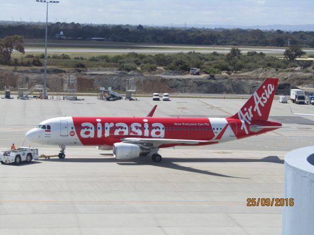 Airbus A320 (PK-AZF) - Indonesia AirAsia A320 preparing for take-off to Denpasar.