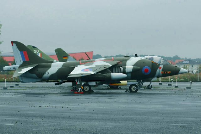 Boeing Harrier (XV278) - Hawker Siddeley Harrier GR1 XV278 4 Sqn RAF Gatow, Berlin. October 2014.