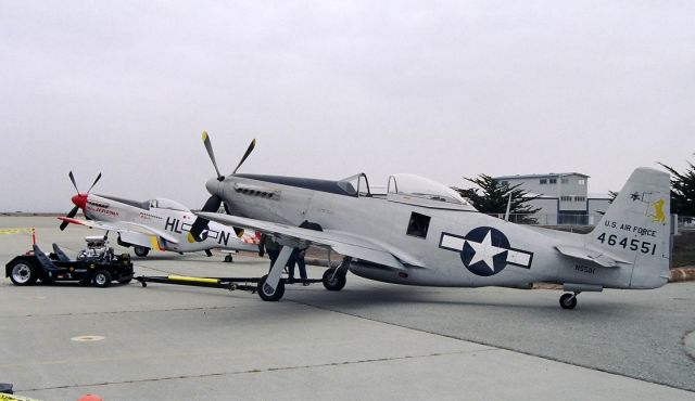 North American P-51 Mustang (N551H) - KOAR 44-64551 /  F-51-H-5-NA 44-64314 May 2003     