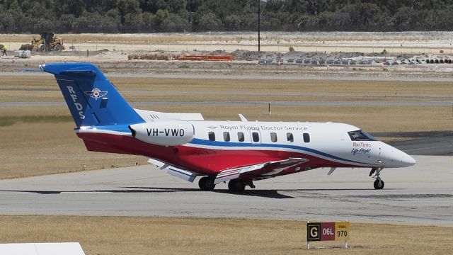 Pilatus PC-24 (VH-VWO) - Pilatus PC-24 Royal Flying Doctor Service Australia. VH-VWO YPJT 18/01/19