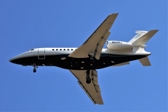 Dassault Falcon 2000 (N53NJ) - First photo of this reg on data-base.