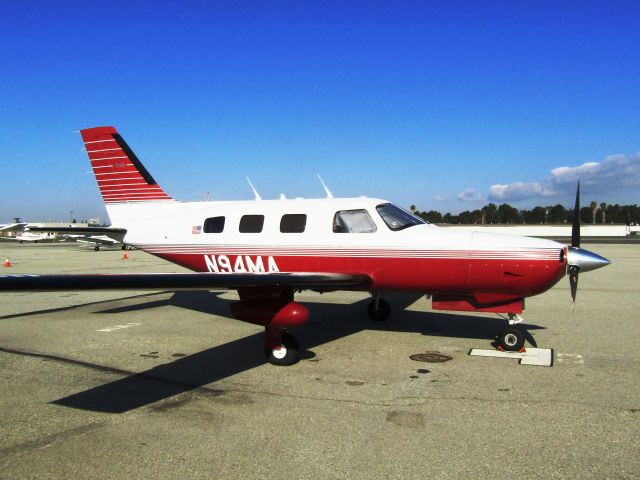 Piper Malibu Mirage (N94MA) - On the ramp