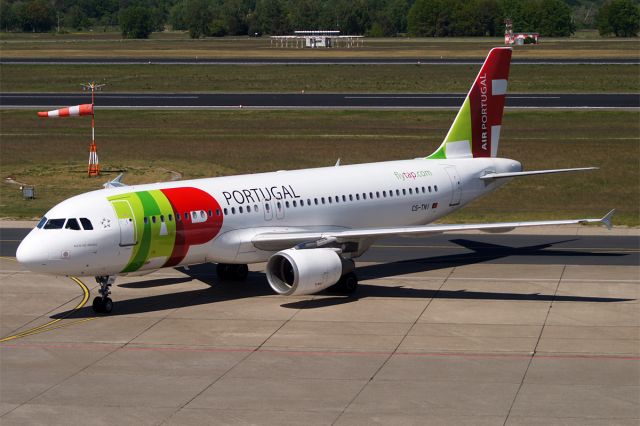 Airbus A320 (CS-TNI) - Airbus A320-232, TAP Air Portugal, CS-TNI, EDDT Airport Berlin-Tegel, 07.May 2018