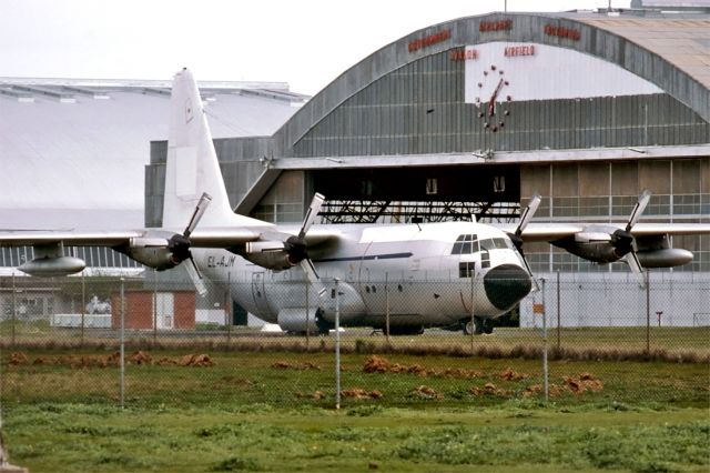 EL-AJM — - LOCKHEED C-130A HERCULES - REG : EL-AJM (CN ) - AVALON GEELONG AIRPORT VIC. AUSTRALIA - YMAV 11/9/1987