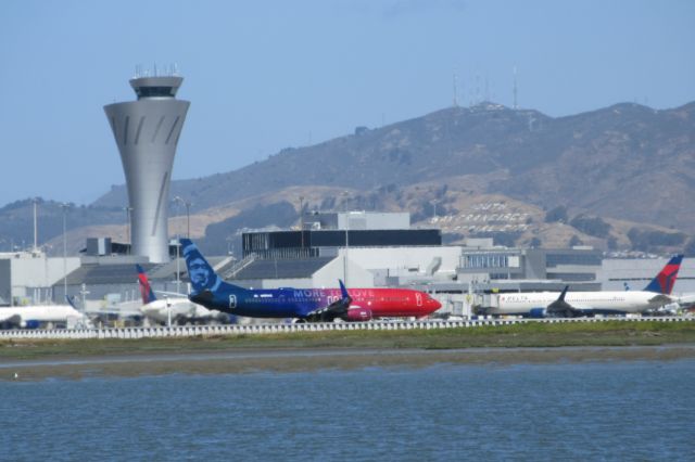 N493AS — - Alaska More To Love 737 at San Francisco.