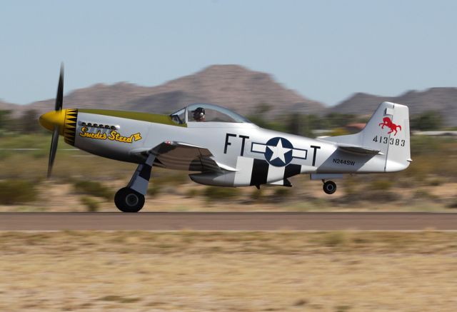 PAPA 51 Thunder Mustang (N244SW) - Replica Mustang