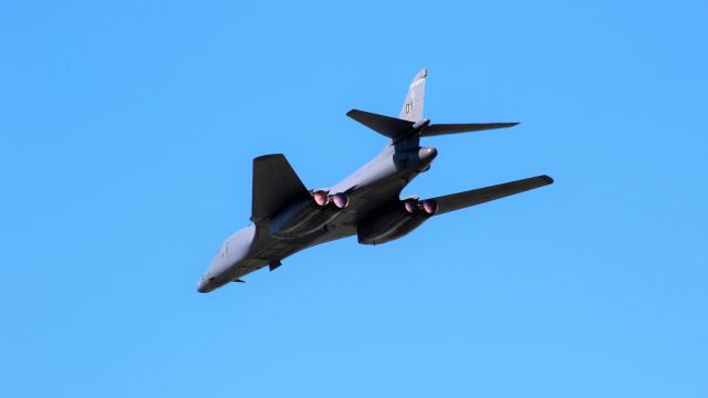 Rockwell Lancer — - The High Speed Pass of the Ellsworth AFB SD B-1B.