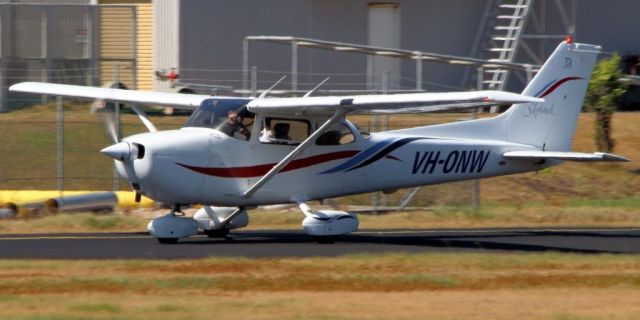 Cessna Skyhawk (VH-ONW) - 27 Oct 2014br /One of the many trainer aircraft based at the Gold Coast Airport