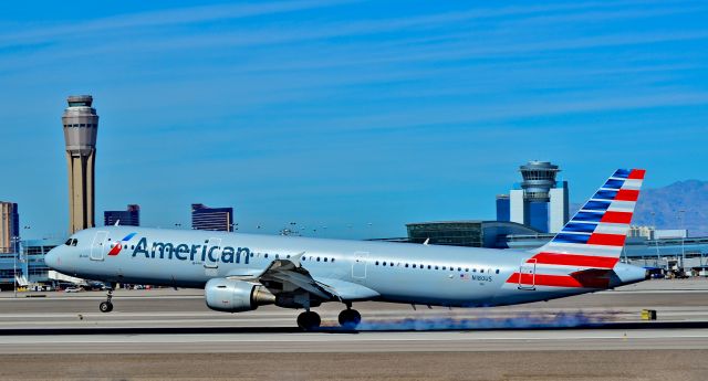 Airbus A321 (N180US) - N180US American Airlines 2001  Airbus A321-211 serial 1525 - Las Vegas - McCarran International Airport (LAS / KLAS)br /USA - Nevada October 24, 2015br /Photo: Tomás Del Coro