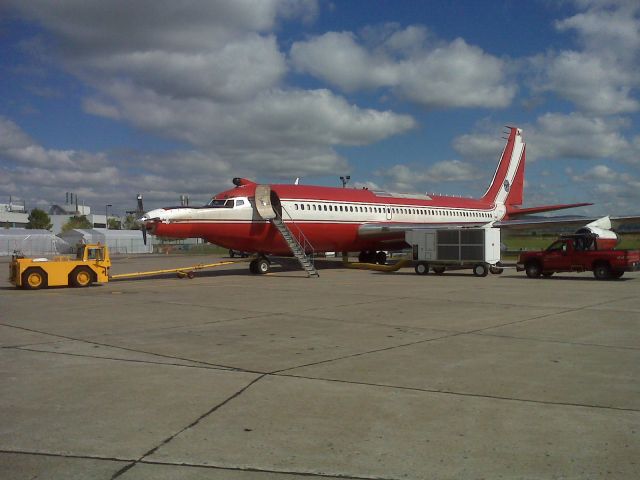 Boeing 720 (C-FETB) - C-FETB pratt&whitney canada engine testbed