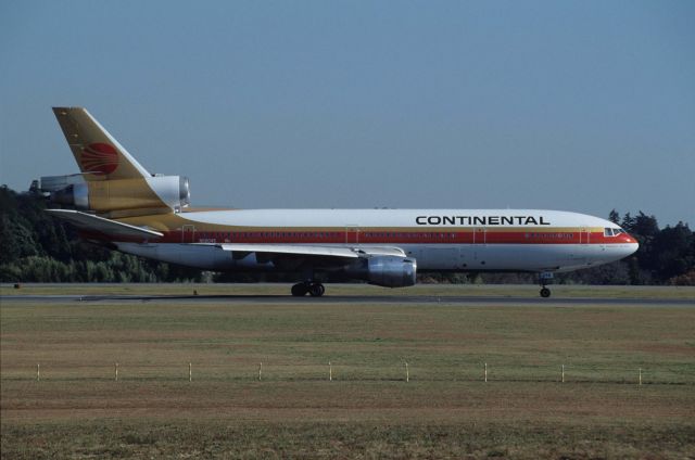 McDonnell Douglas DC-10 (N68046) - Departure at Narita Intl Airport Rwy16 on 1990/12/03