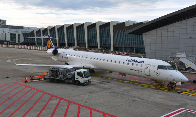 Canadair Regional Jet CRJ-900 (D-ACKG) - Lufthansa CityLine Bombardier CRJ-900LR D-ACKG in Brussels 