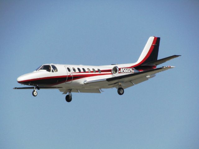 Cessna Citation V (N560ZS) - Landing RWY 30