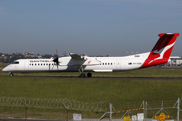 de Havilland Dash 8-400 (VH-QOM) - on 31 October 2018