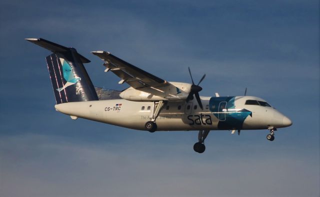 de Havilland Dash 8-200 (CS-TRC) - Santa Maria island International Airport - LPAZ - Azores. June 9, 2021