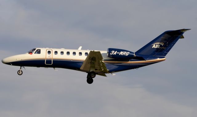 Cessna Citation CJ3 (3A-MRG) - 13/10/2013br /Landing 27