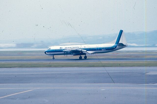 Lockheed L-188 Electra — - Lockheed Electra on roll out on runway 01 KDCA