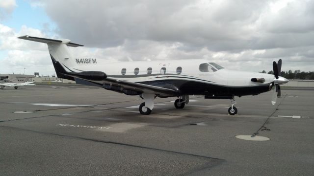 Pilatus PC-12 (N418FM) - PILATUS PC12/45