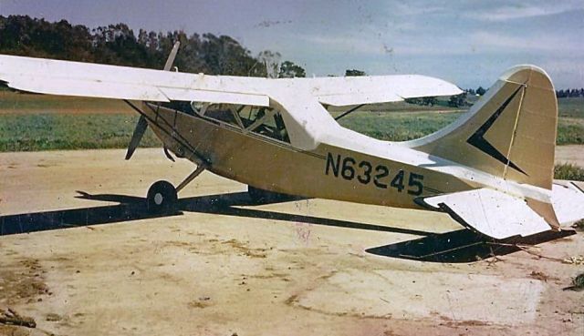 STINSON V-76 Sentinel (N63245) - L-5 at the now closed Orchard Park Airport (N34)br /I used to live behind it in early 1990s, now its a shopping center and apartment complex...