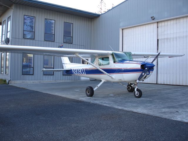 Cessna Commuter (N303DJ) - 1975 Cessna 150M, with 100 hp Continental power.  The tail number represents the March 2003 opening of Westwind Aviation, by owners Daniel and Jen DeShon