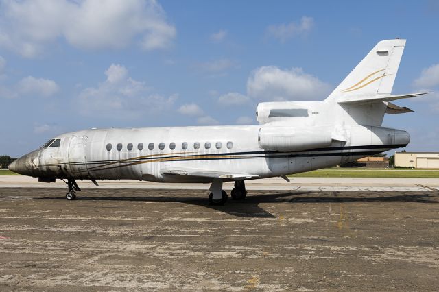 Dassault Falcon 900 (N908CA) - N908CA suffered damage after a King Air 350, N534FF, unfortunately, crashed on takeoff on June 30th, 2019 into the hanger killing all ten on board. May they rest in peace.