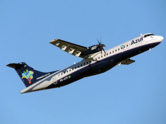 ATR ATR-72 (PR-ATP) - ATR 72-600 (cn 1026) AZUL - Linhas Aereas Brasileiras - Criciúma - Forquilhinha (CCM / SBCM), Brazil