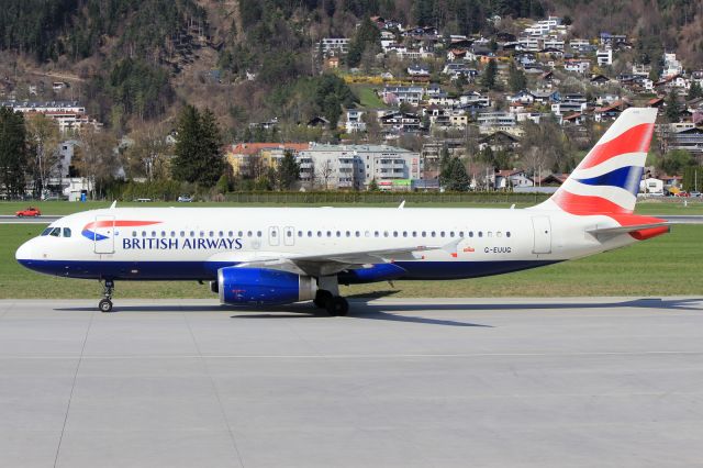 Airbus A320 (G-EUUG)