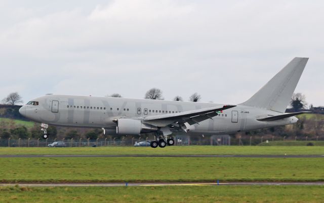 BOEING 767-200 (JY-JAG) - jordan aviation b767-2 jy-jag about to land at shannon from toronto 25/2/16.