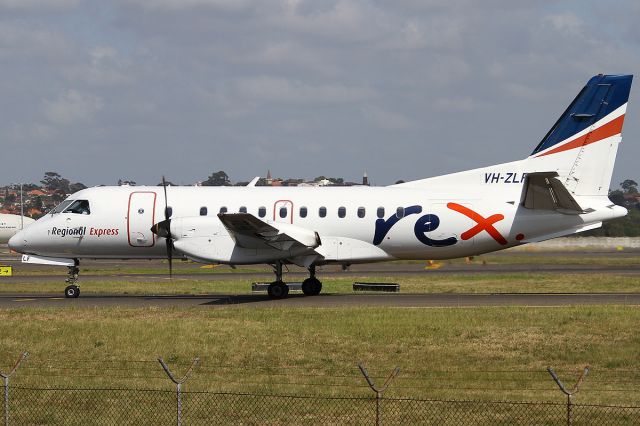 Saab 340 (VH-ZLF) - on 24 November 2012