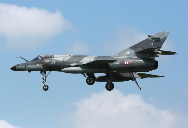 FNY31 — - French Navy Dassault Super Etendard M (SEM), La Ferté-Alais Airfield (LFFQ) Air Show (Le Temps Des Hélices) in may 2012