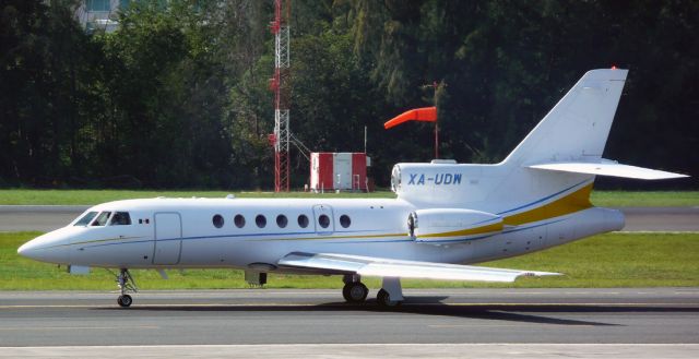 Dassault Falcon 50 (XA-UDW)