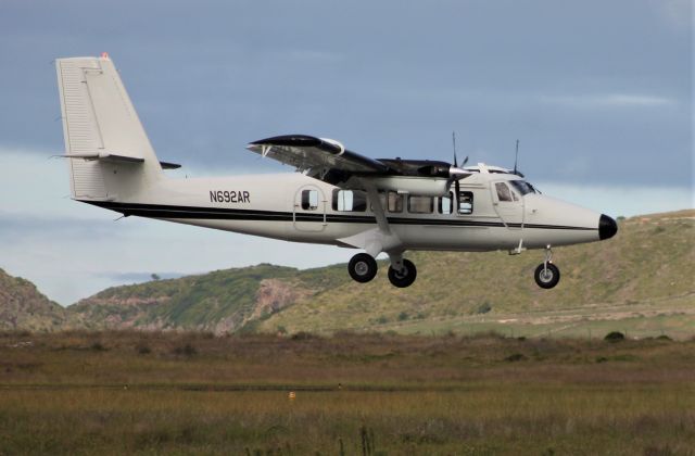 De Havilland Canada Twin Otter (N692AR) - 12/09/2019 Aeroporto de Santa Maria - Açores