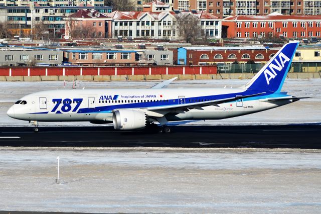 Boeing 787-8 (JA815A) - ANA is departing from Dalian