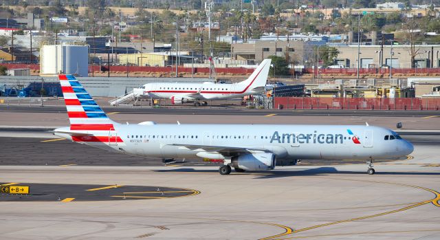 Airbus A321 (N973UY) - N973UY, N170EHbr /SPOTTED AT KPHX ON FEB, 13, 2021