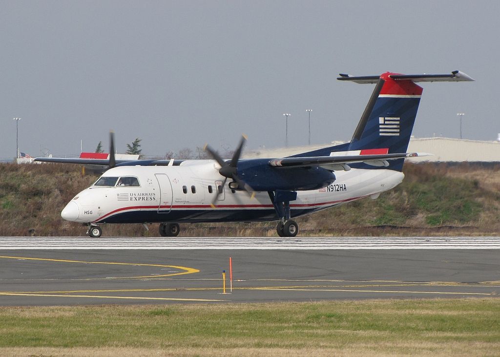 N912HA — - 27R departure