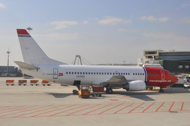 BOEING 737-300 (LN-KKD) - Norwegian Boeing 737-33V LN-KKD in Amsterdam