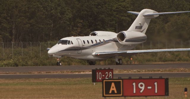 Cessna Citation X (N99BB) - Departure Cape May County NJ