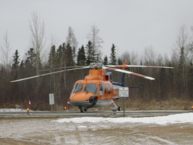 Sikorsky S-76 (C-GIMA) - Medevac out of Kapuskasing Hospital
