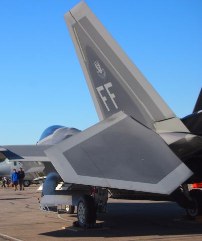 Lockheed F-22 Raptor (AFR08169) - 2014 Cherry Festival airshow  