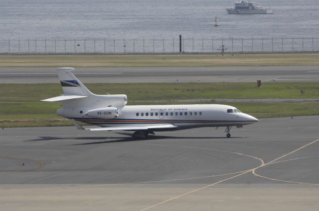 Unknown/Generic Undesignated (V5-GON) - Taxing at Haneda Intl Airport on 2013/06/04 "Namibia Gvmt VIP Flight"