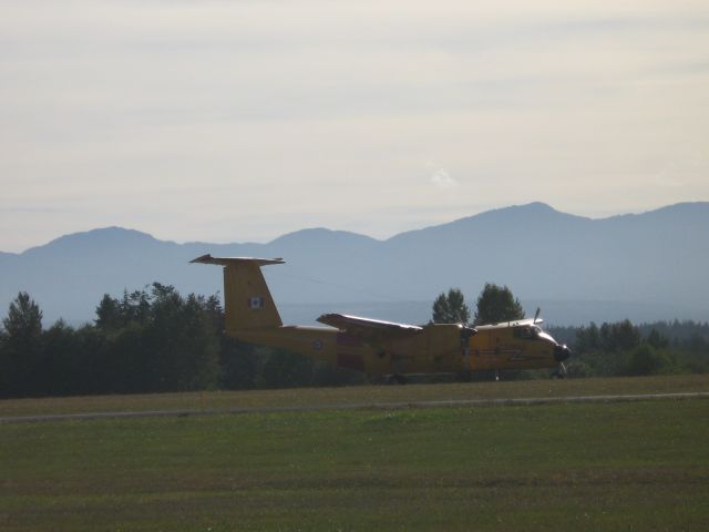 — — - Buffalo CC-115  Six Canadian Forces CC-115s are ar kept hopping by 442 Transport and Rescue Squadron CFB Comox, BC.