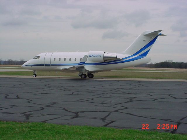 Canadair Challenger (N793CT) - Parked in front of Terminal