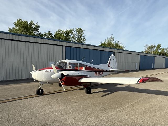 Piper Apache (N1317P) - Lovely example of a 1955 Piper Apache!
