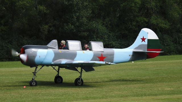 YAKOVLEV Yak-52 (N524TK) - Moontown Airport Annual Grass Field Fly-in, Sep 16, 2012