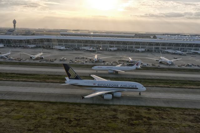 Airbus A380-800 (9V-SKY) - 19th Oct., 2018