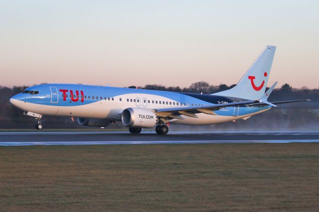 Boeing 737 MAX 8 (G-TUMA) - TOM2106 off to Tenerife