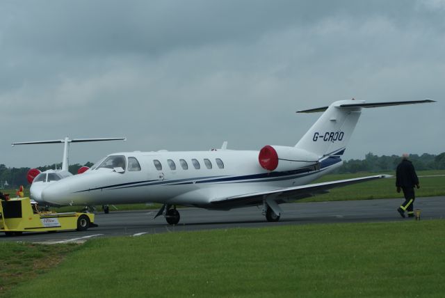 G-CROO — - Citation II on Oxford Airport ramp