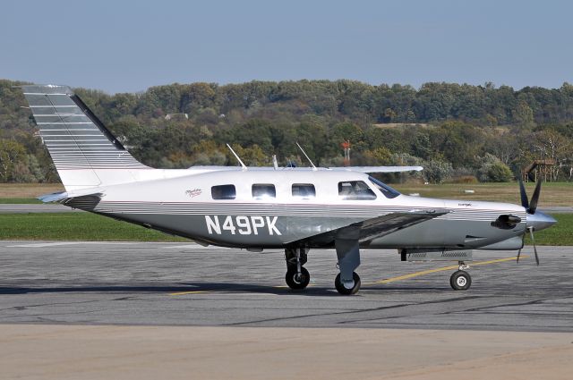 Piper Malibu Meridian (N49PK) - Seen at KFDK on 10/17/2010.