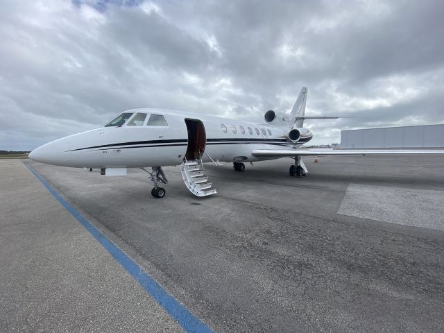 Dassault Falcon 50 (N97KS) - N97KS on Ramp KSUA br /Scott Macdonald Aircraft 