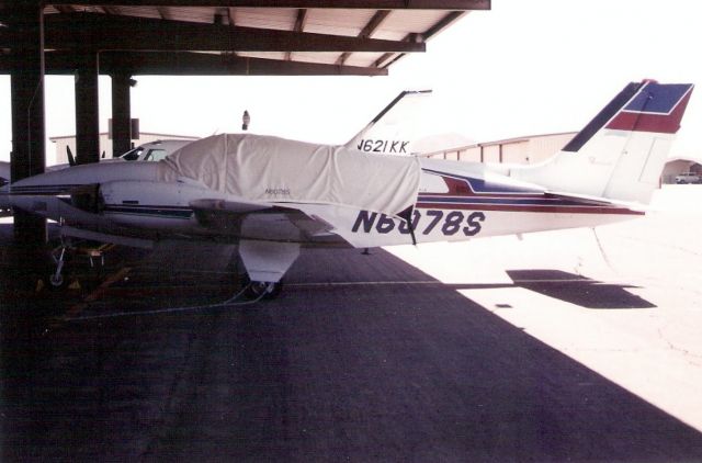 Beechcraft Baron (58) (N6078S) - Seen here in Aug-04.